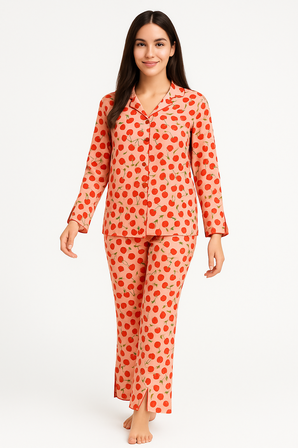 Cherry pink Nightsuit