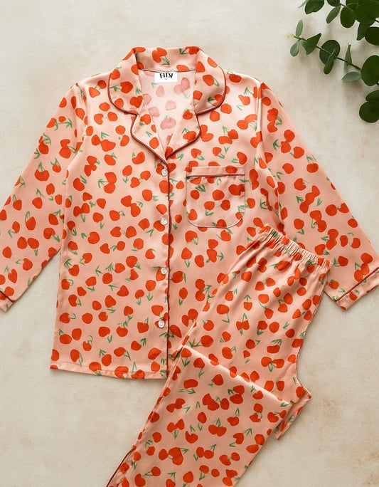 Cherry pink Nightsuit